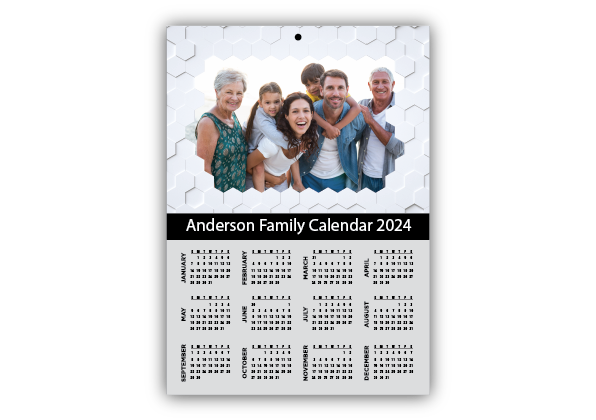 Wall Calendar - Single Page (A4)